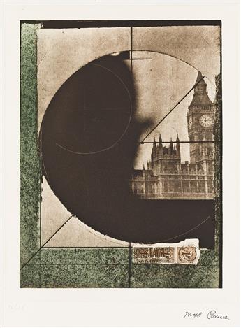 JOSEPH CORNELL Untitled (Derby Hat) * Untitled (Landscape with Figure).